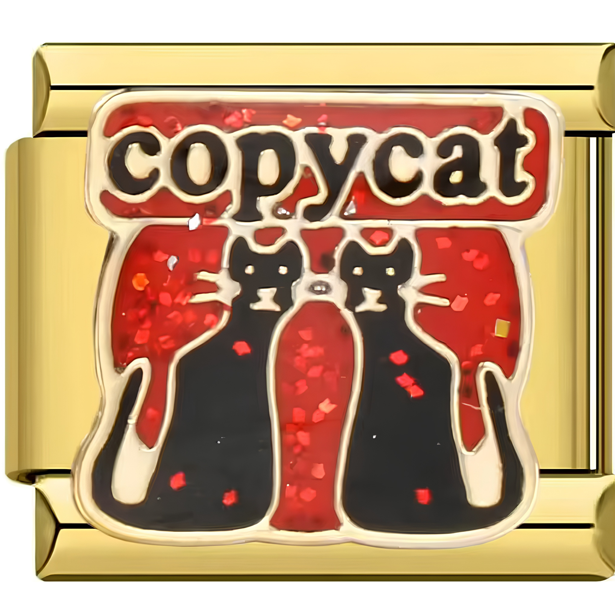 Red "Copycat" Charm