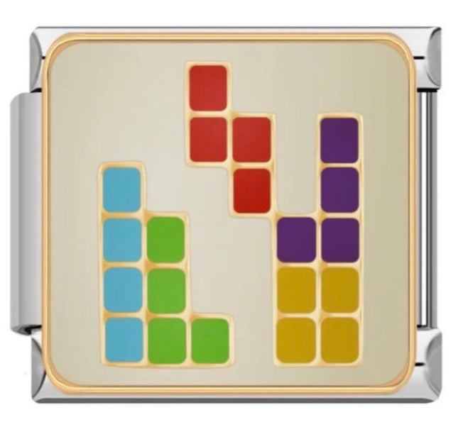 Retro Tetris Charm