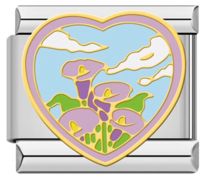 Heart Scenery Charms