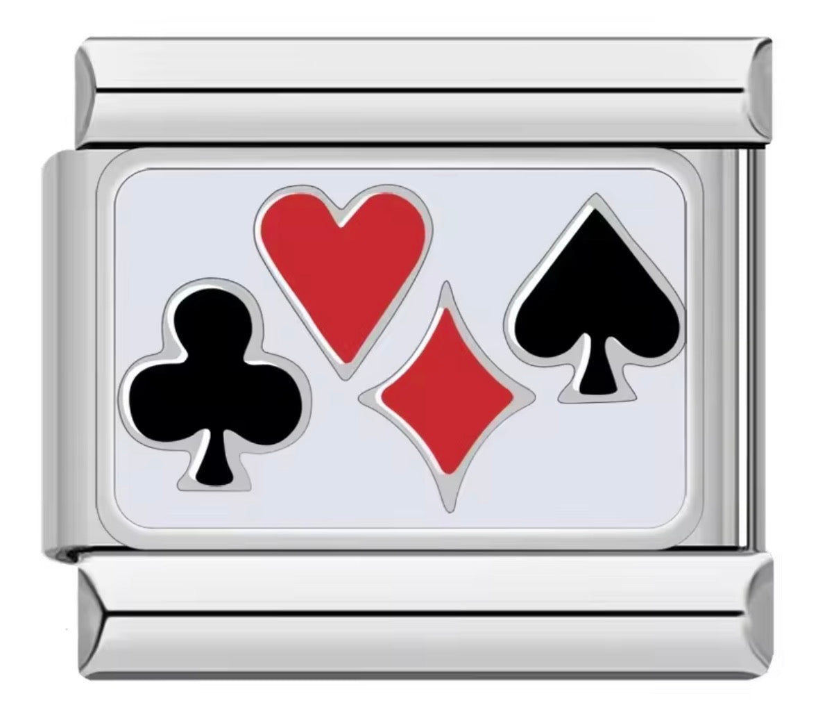 Face Card Suit Charm