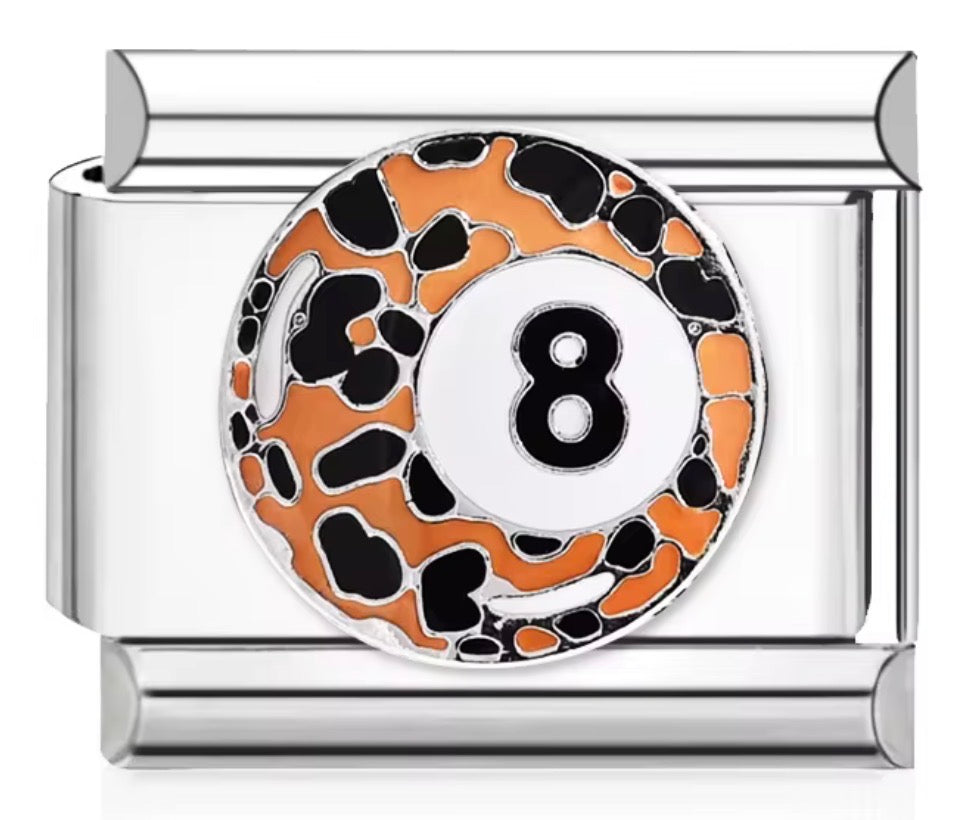 Leopard Print Design Charms