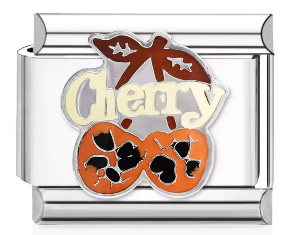 Leopard Print Design Charms