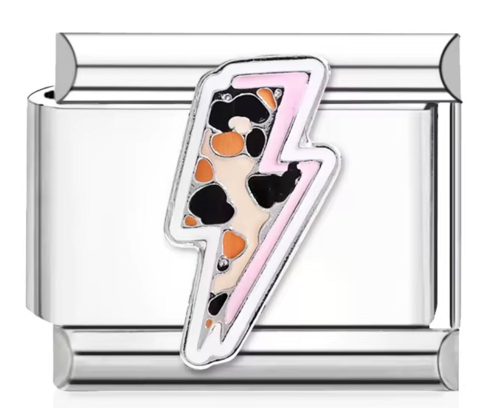 Leopard Print Design Charms