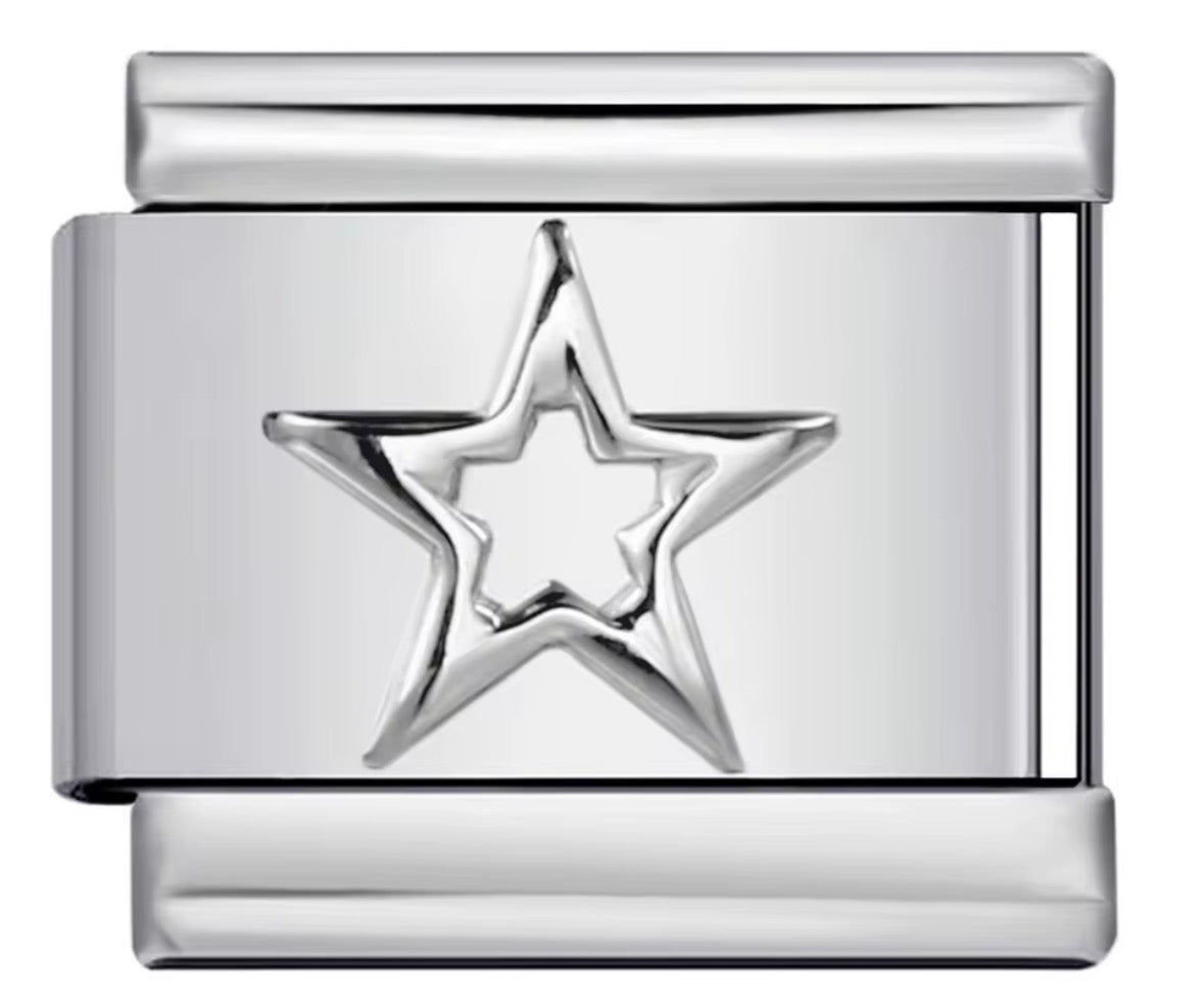 Star, Puppy, Paw Charms