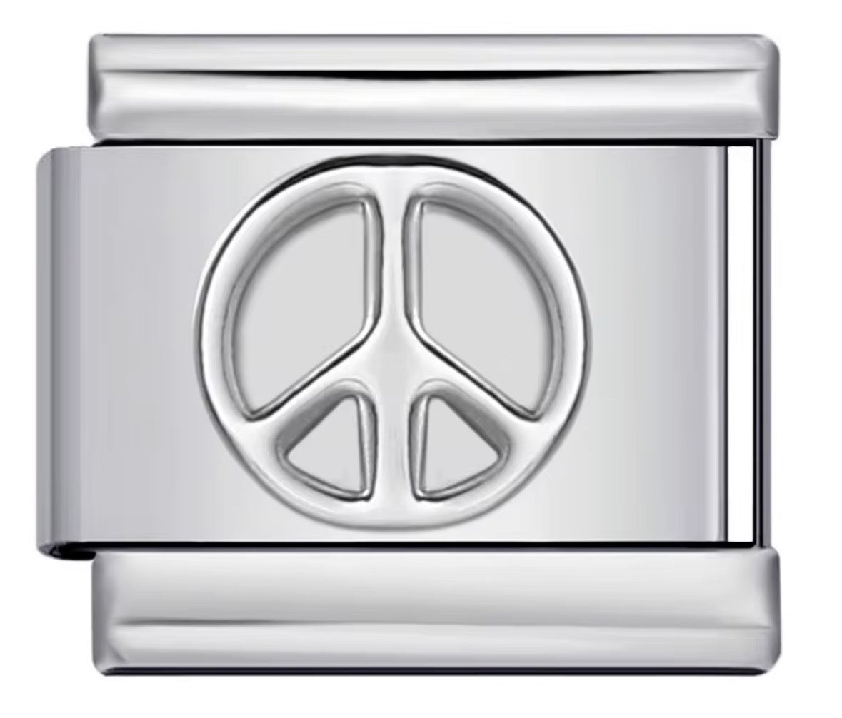 Simple Peace Sign Charm