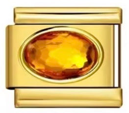 Oval Gem Charms