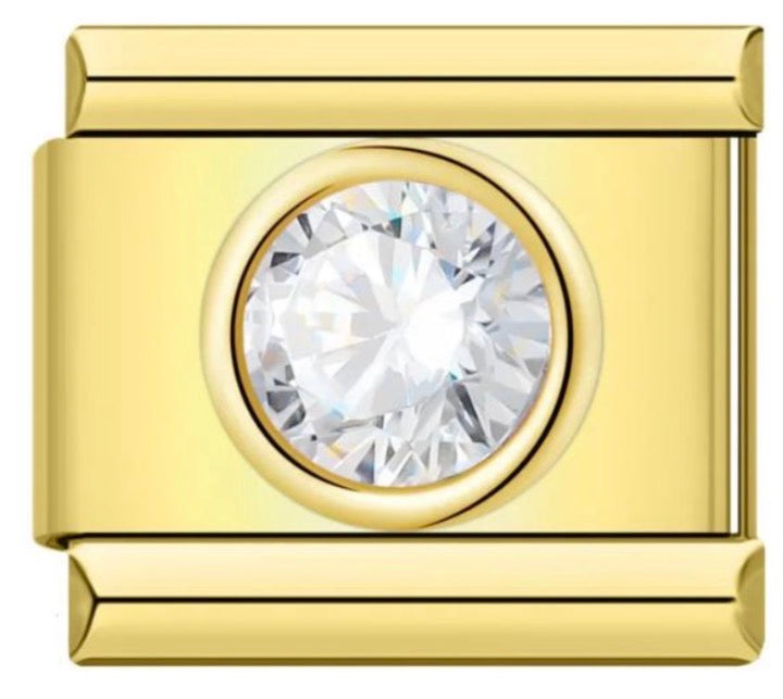 Round Birthstone Charms