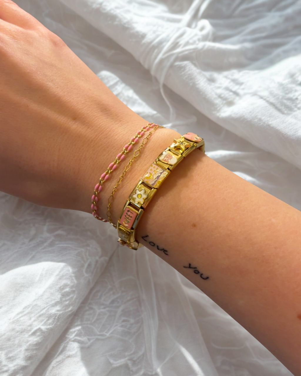 Kids Italian Charm Bracelet - 15 Charms